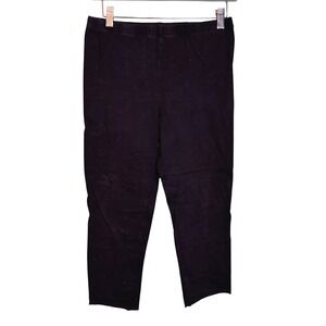 Zenana Premium Womens Black Cotton Spandex Pull On Capris OP-1751P Medium
